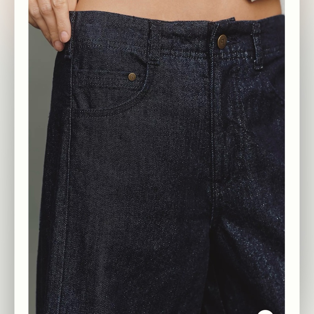 Anthropology The Adi Sparkle Ultra High Rise Flare
Pants by Pilcro Size 28 - Picture 4 of 14